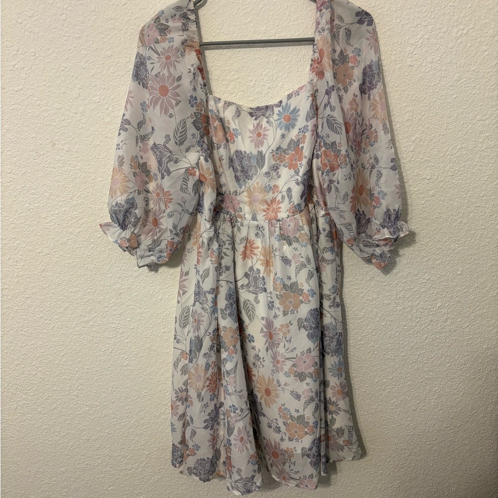 Amazon Floral Print Women's Dress